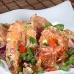 Fried Prawns With Salt And Pepper